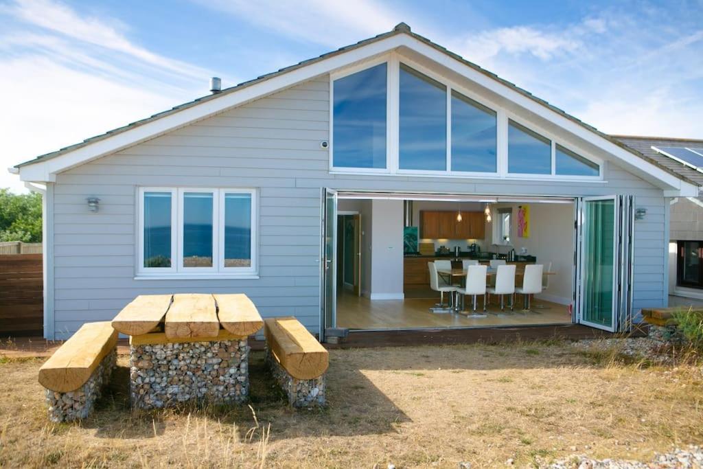 Wow I'M Living On The Beach. Luxury 4 Bed Sleeps 8 Pagham Eksteriør billede